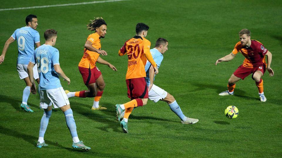 Galatasaray hazırlık maçında Lazio’ya mağlup