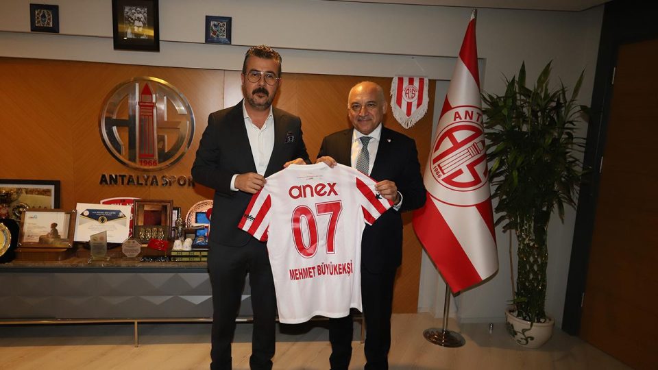 TFF Başkanı Mehmet Büyükekşi’den Antalyaspor’a ziyaret